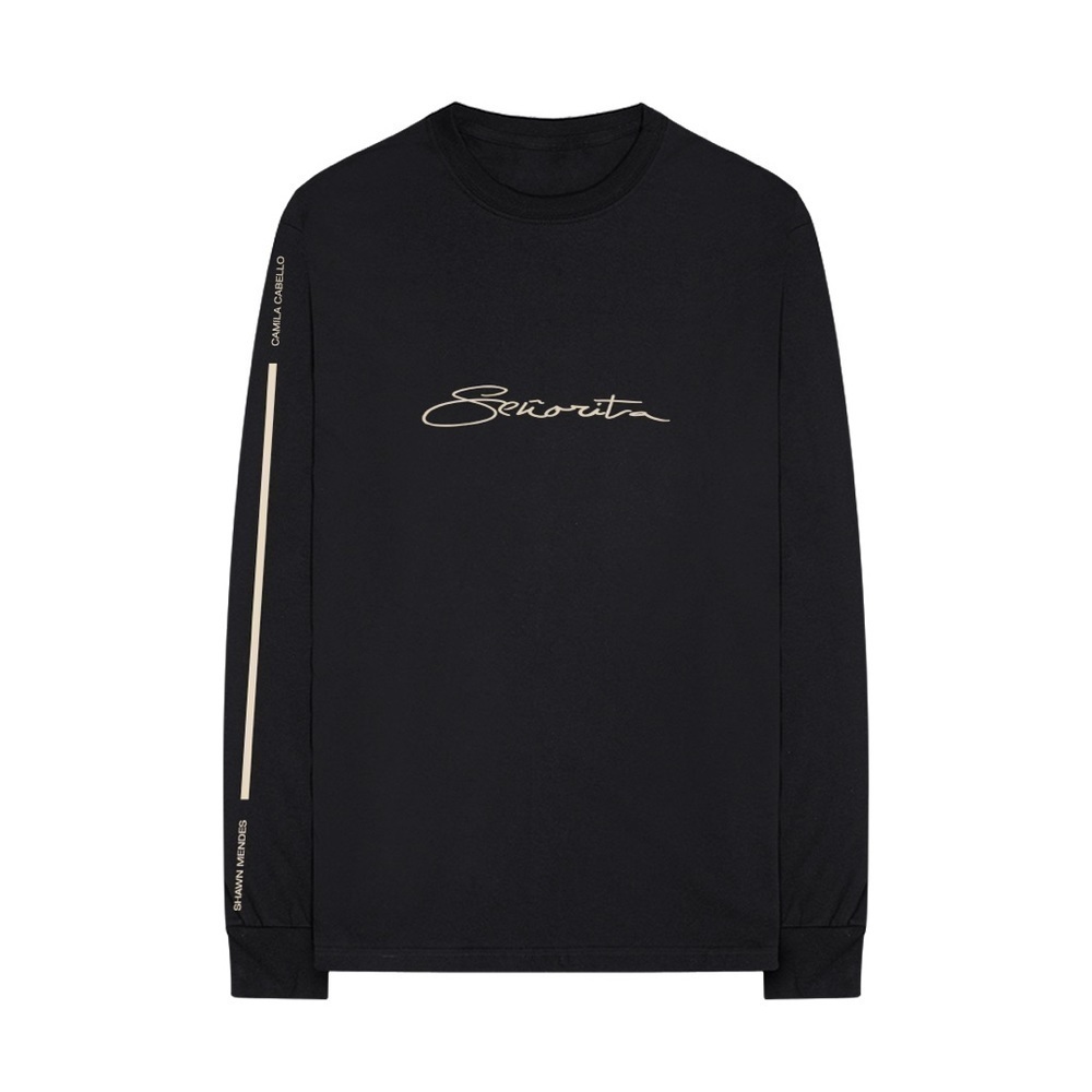 Senorita Mens Shawn Mendes Black Loose Fit Shirt New Size XL